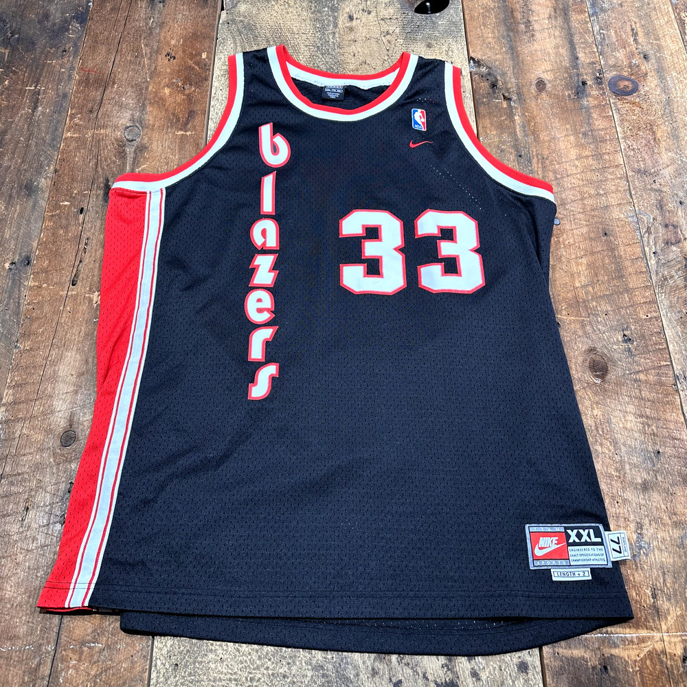 Shareef Abdur-Rahim Portland Trail Blazers Vintage Nike Swingman Jersey Mens 2XL